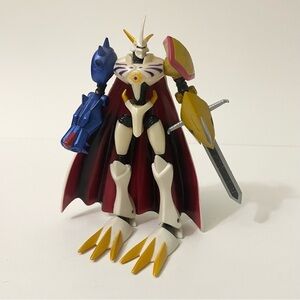 Digimon 2000 Omnimon Omegamon Bandai PVC Rubber Action Figure 6” Tall